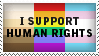 I SUPPORT HUMAN RIGHTS I SUPPORT HUMAN RIGHTS